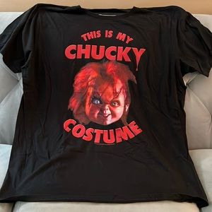 This is my Chucky costume tshirt 2XLT child’s play